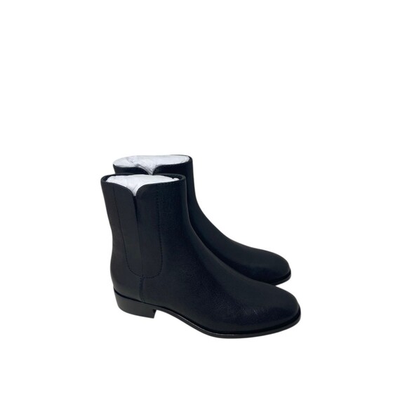 Loeffler Randall Black Chelsea Boots Size 5.5B Women’s Ronnie Ankle Zip NEW - Picture 1 of 9